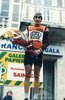 Podium de Jean Luc Gilbert course Bordeaux-Saintes 1984