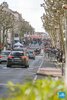 La ligne d'arrivée sur le Cours National avec un public très nombreux Bordeaux-Saintes 2022