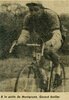 Gérard Gaillot ancien vainqueur (1956) échappé course Bordeaux-Saintes cycliste 1958 La Nouvelle République - La France)