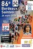 Affiche Bordeaux Saintes 2024