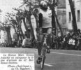 Arrivée de Marc Gomez course Bordeaux-Saintes 1979 (Photo Sud-Ouest)