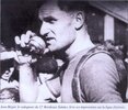 Jean Bégué podium course Bordeaux-Saintes 1950