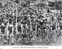 Départ de la course Bordeaux-Saintes 1950 (photo Sud-Ouest)