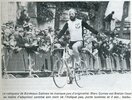 Arrivée de Marc Gomez course Bordeaux-Saintes 1979 (La France cycliste)