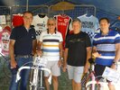 Belle brochette de Champions P Friou, C Poirier et alain Liaigre en ma compagnie