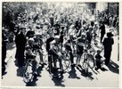Départ course Bordeaux-Saintes cycliste 1848 des 4 pavillons