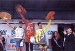 Podium de Frédéric Mainguenaud course Bordeaux-Saintes 1999