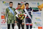 J Levasseur - B Alaphilippe - Y Vérardo le podium Bordeaux-Saintes cycliste 2015