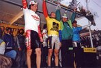 Podium de Sylvain Bolay course Bordeaux-Saintes 1991