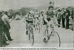 Échappée Michel Jean course Bordeaux-Saintes 1982 (Photo Sud-Ouest)