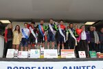 Podium complet Bordeaux Saintes 2025 - Photo Candice