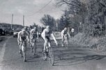 Echappée course Bordeaux-Saintes cycliste 1993