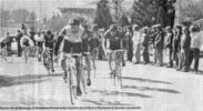 Côte de Mortagne sur Gironde course Bordeaux Saintes cycliste 1988 (photo (...)