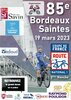 Affiche Bordeaux-Saintes 2023