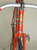 Tête de la fourche ajourée vélo de piste des années 50