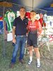 Pauline Alain en ma compagnie sur le stand