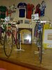 Les vélos de Jean Louis Gauthier entourant son maillot jaune du Tour de (...)