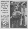 Podium Fernand Delort course Bordeaux-Saintes 1963 (photo Sud-Ouest)